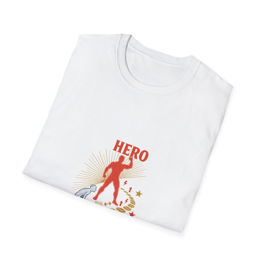 Zero to Hero T-Shirt — Inspirational Fitness Motivational Tee