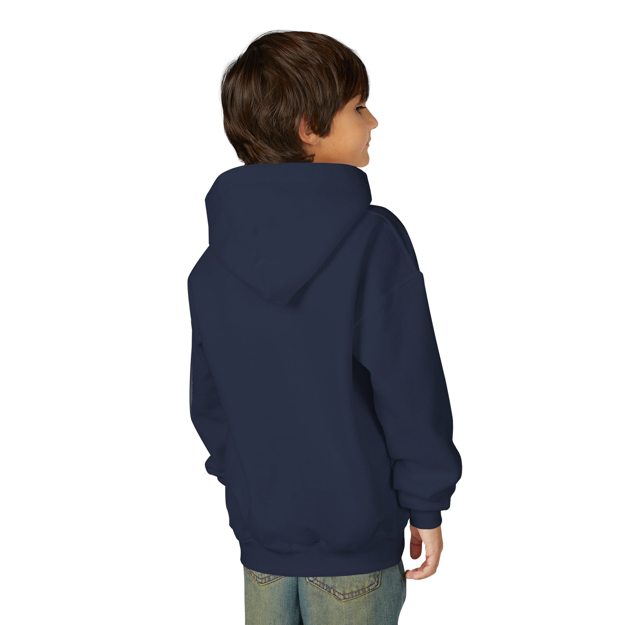 Youth Lion Hoodie — Bold Roaring Graphic Sweatshirt for Kids