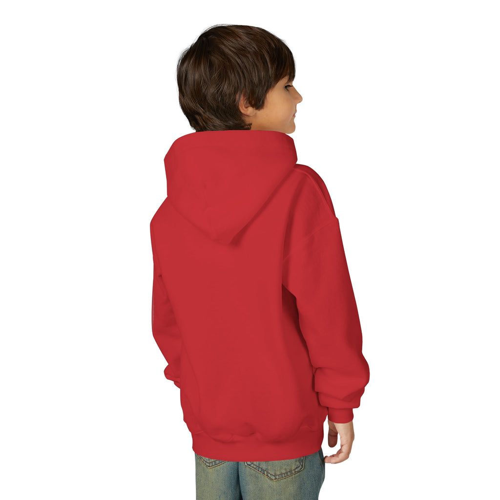 Youth Lion Hoodie — Bold Roaring Graphic Sweatshirt for Kids